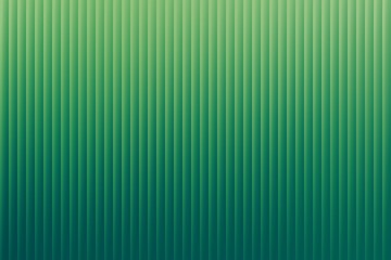 Fototapeta premium Lush Green Vertical Ribbed Gradient Abstract Background, Modern Digital Art