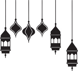 set of lamps