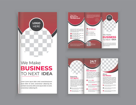 Tryfold Brouchiar Design Template