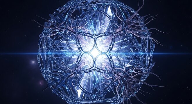 Luminous Cosmic Core Structure in Deep Space