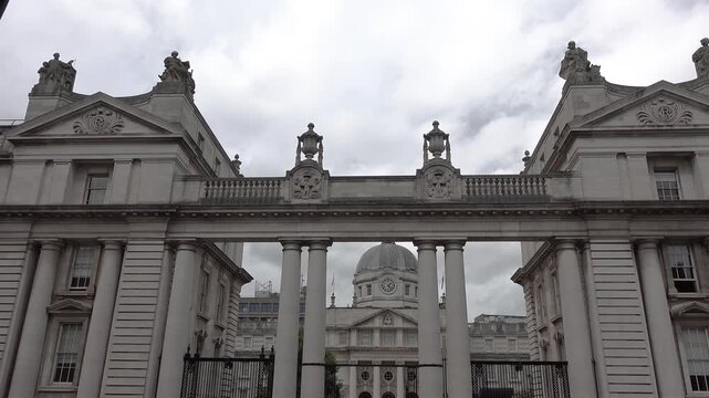 Leinster House is the Irish Government Building in Dublin, Ireland.