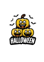 halloween pumpkin vector