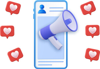 3d Post information alert banner