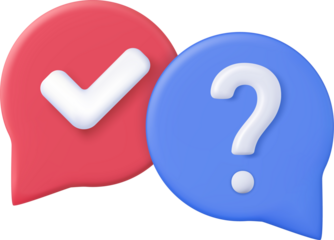 A survey of the reaction of speech bubbles.