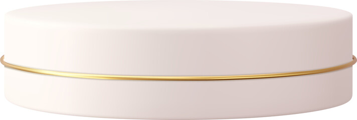 3d Podium realistic.