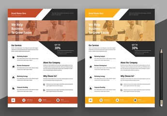 Corporate Flyer Template Layout