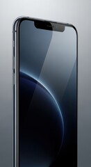 Sleek mobile innovation showcasing captivating screen technology and design aesthetic