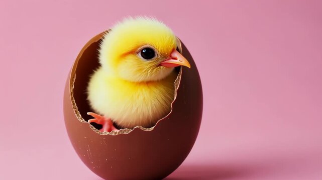 easter chick with egg