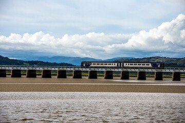 Arnside, Westmorland and Cumbria, UK.