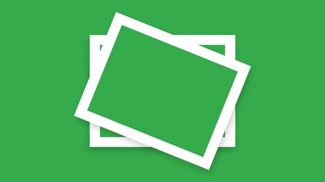 Minimalist Photo Frame Motion for Slideshow, Photo Frame Motion Video