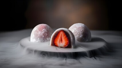 Mochi strawberry chocolate 