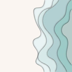 vector background with pastel lavender, lilac color paper cut shapes. 3d abstract paper art style, design layout for business presentations. eps 10