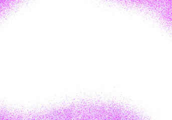 purple glitter frame light effect transparent illustration