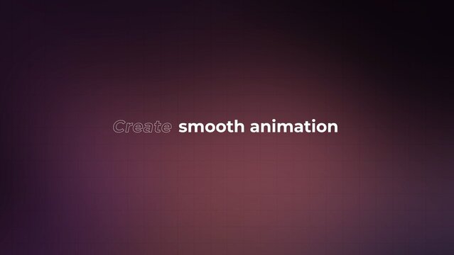 Creative Text Animation