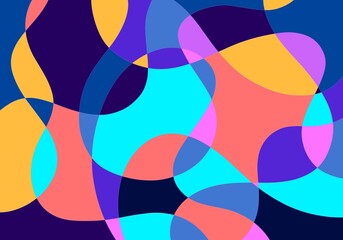 Abstract liquid shape. Fluid geometric&nbsp;design background 