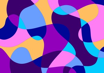 Abstract liquid shape. Fluid geometric&nbsp;design background 