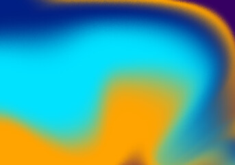 abstract yellow and blue grunge gradient backgroud illustration