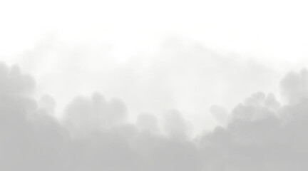 Mist effect overlay realistic gray cloud texture on a transparent backdrop, excellent for adding a chilling atmosphere to gothic photography, dramatic scenes, or video editing