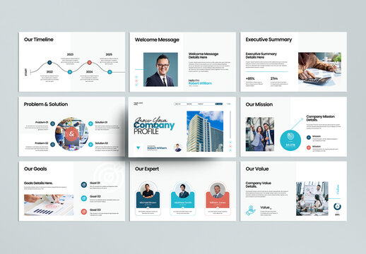 Company Profile Presentation Template