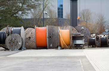 Glasfaserkabel Lager