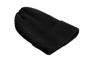 Wool knitted winter hat