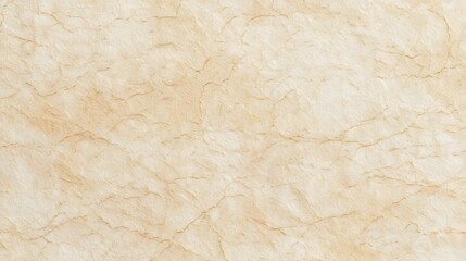 Obraz premium Detailed texture of vintage parchment paper featuring subtle cracks and fibrous lines on a rustic aged and distressed beige background ideal for historical or ic designs