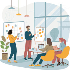 business meeting in the office