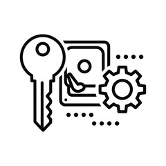 Rest api integration process diagram with http client and retrofit library, isolated on white background