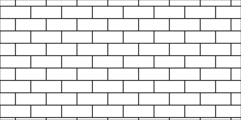 Pavement slab road seamless mosaic stone concrete wall surface tiles. subway vector block rock white brick wall texture background.	