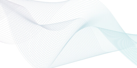 Energy abstract smooth blue frequency isolated element creative blend curve flow line technology modern white web banner vector beautiful waveform light music energy design.	