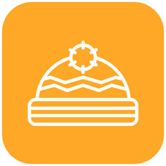 Vector Design Winter Hat Icon Style