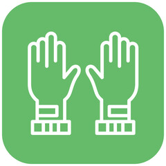 Vector Design Winter Gloves Icon Style
