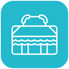 Vector Design Suitcase Icon Style