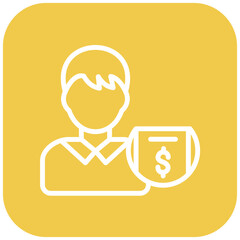 Vector Design Broker Icon Style