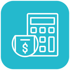 Vector Design Calculator Icon Style