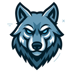 Ice Wolf Vector