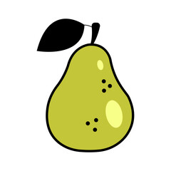 minimalist pear design