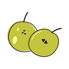 minimalist pear design