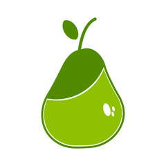 minimalist pear design