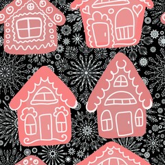 christmas seamless pattern 