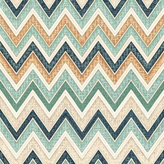 Stylish chevron pattern with earthy tones creating a vibrant textured design perfect for backgrounds, textiles and modern home d&eacute;cor projects