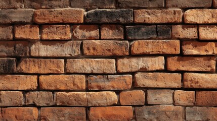 Fototapeta premium Rustic brick wall texture background surface