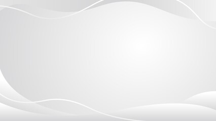 Horizontal Minimalist White Background