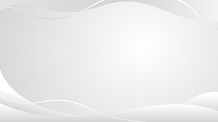 Horizontal Minimalist White Background