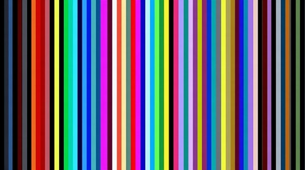 Obraz premium Abstract multicolored vertical stripes pattern with vibrant tones and high contrast