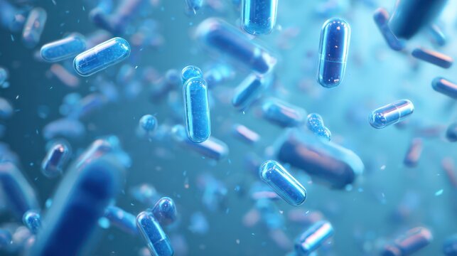 Lactic Acid Bacteria Genome Database Micro-Shot Illustration