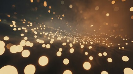 Stunning bokeh lights creating magical atmosphere for elegant designs and festive promotions, perfect for captivating backgrounds and adding sparkle to any project