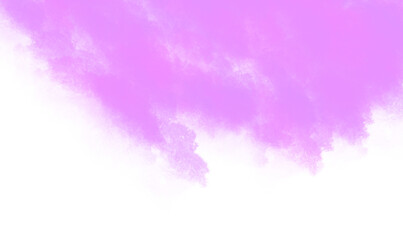  A delicate wash of light purple watercolor paint with soft edges, bleeding into a clean white background.
