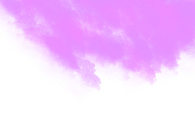  A delicate wash of light purple watercolor paint with soft edges, bleeding into a clean white background.