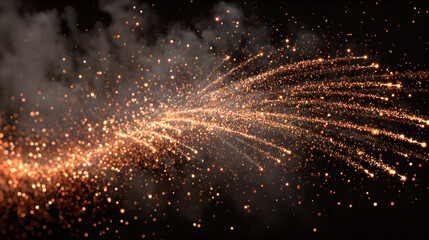 fireworks in the sky